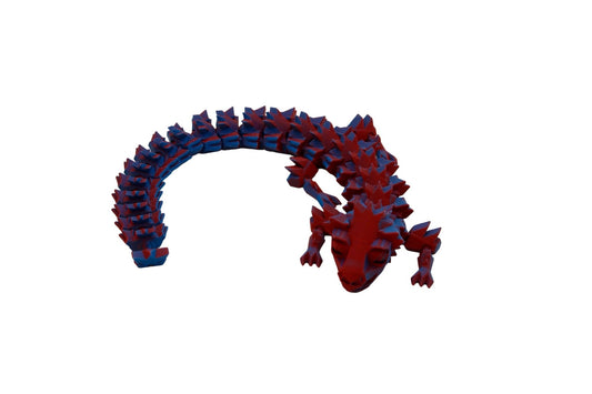 Alchemist Dragon Fidget Toy - 3D Printed Articulated Dragon - Acworth Alchemist