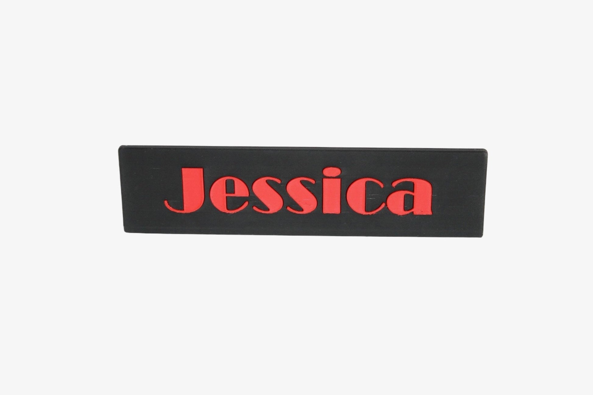 Custom 3D Printed Name Plate - Custom Colors and Custom Fonts - Acworth Alchemist