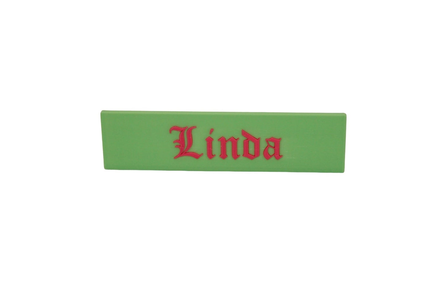 Custom 3D Printed Name Plate - Custom Colors and Custom Fonts - Acworth Alchemist