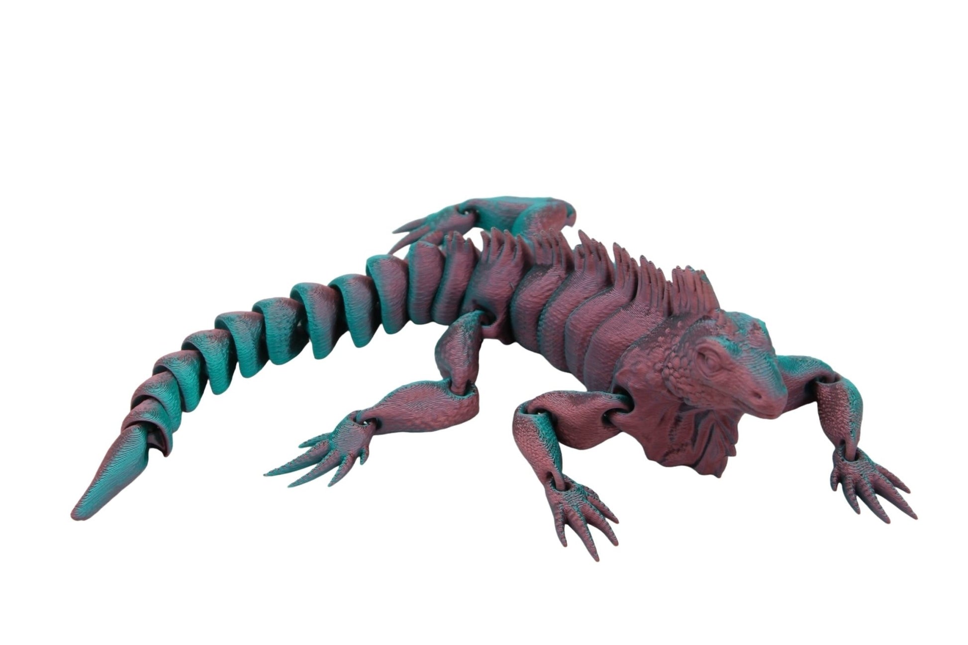 Iguana Fidget Toy - Articulated Iguana - Acworth Alchemist