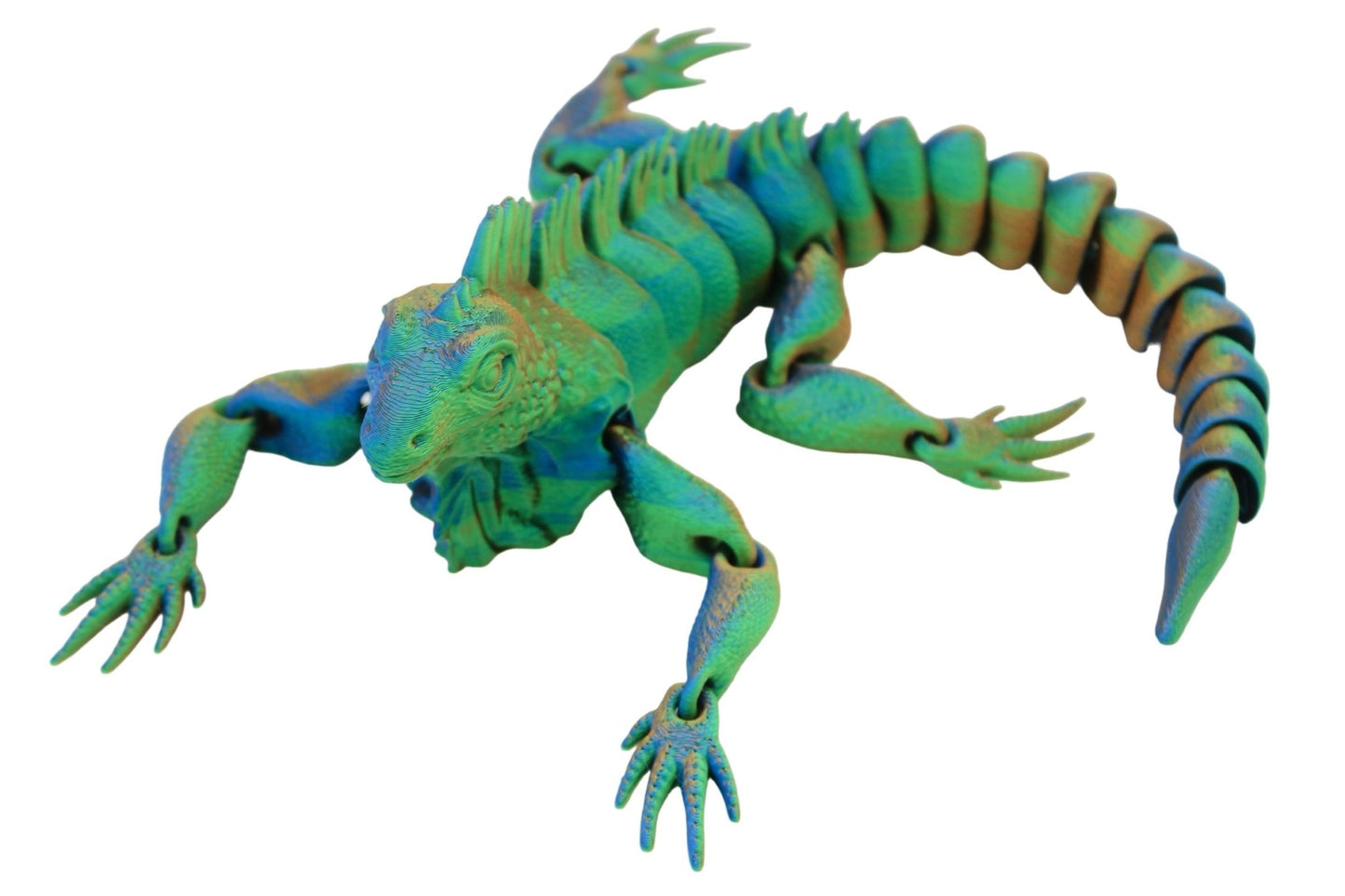 Iguana Fidget Toy - Articulated Iguana - Acworth Alchemist