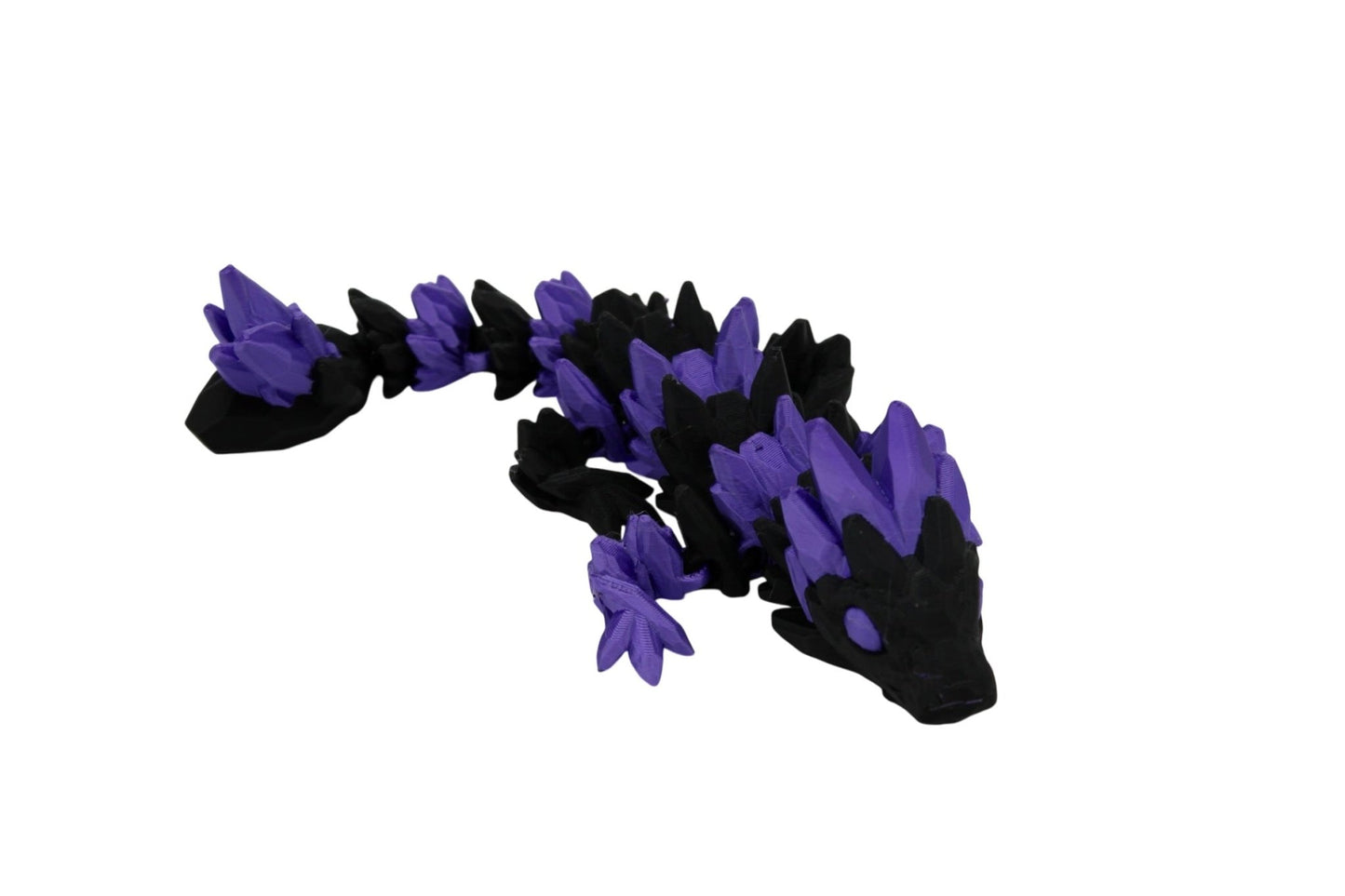 Multicolor Baby Gemstone Dragon Fidget Toy - 3D Printed Articulated Dragon - Acworth Alchemist