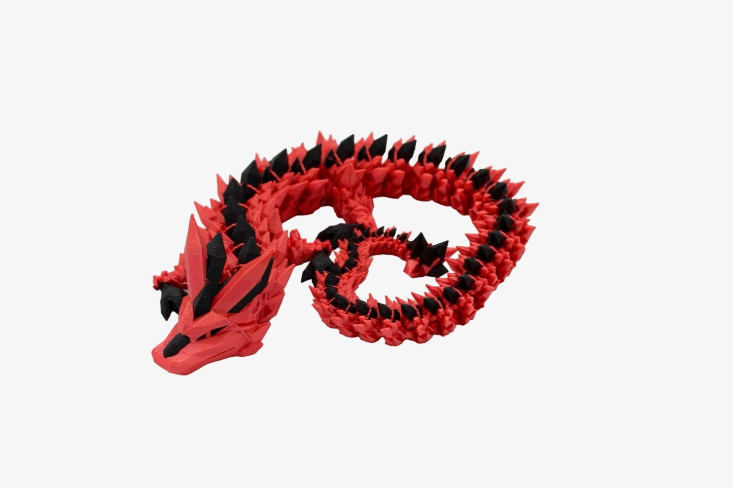 Multicolor Crystal Dragon Fidget Toy - Articulated Dragon - Acworth Alchemist