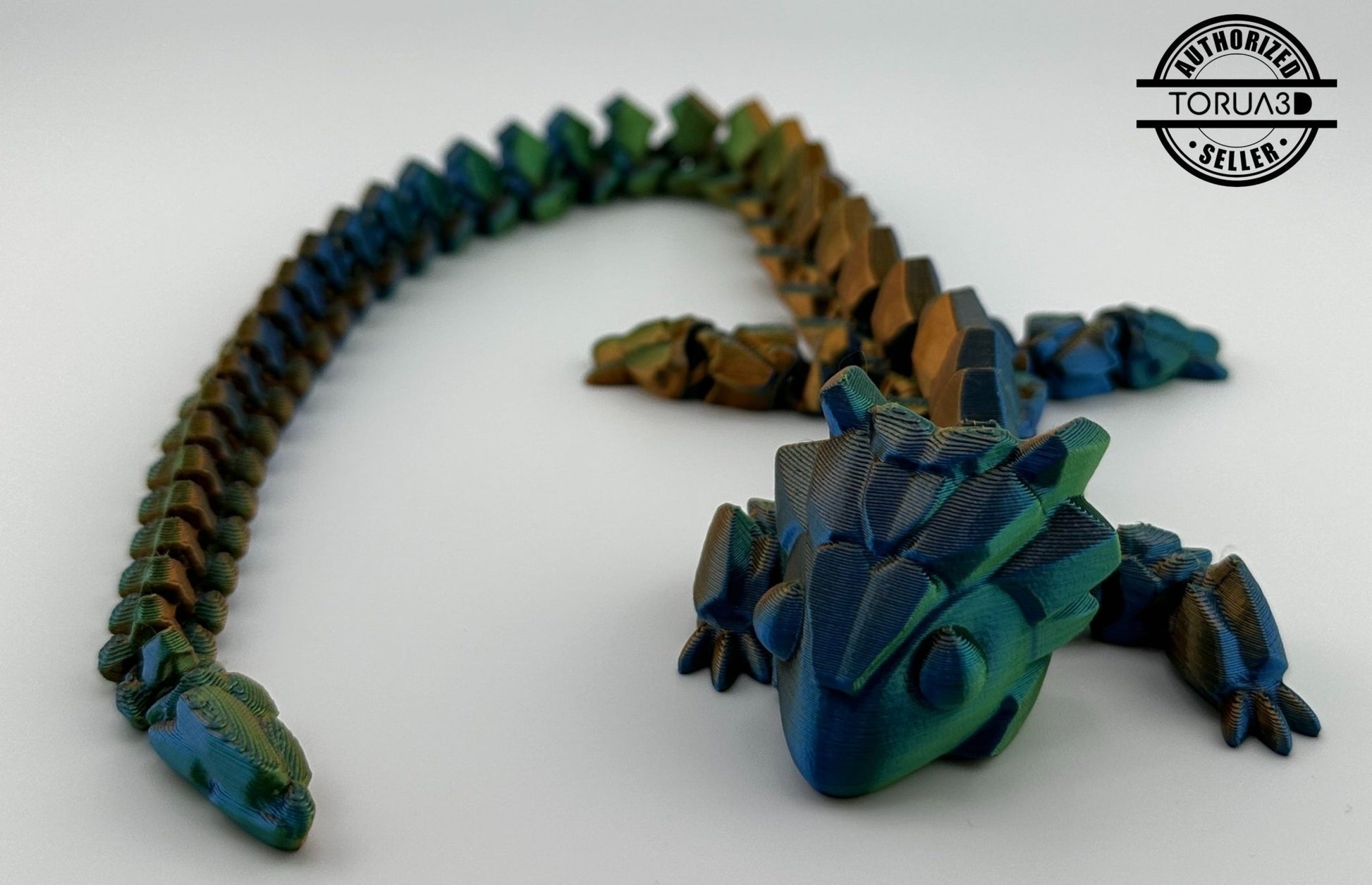 Armadillo Dragon Fidget Toy - Articulated Armadillo Dragon - 3D Printed  Dragon - Sensory Stress Fidget
