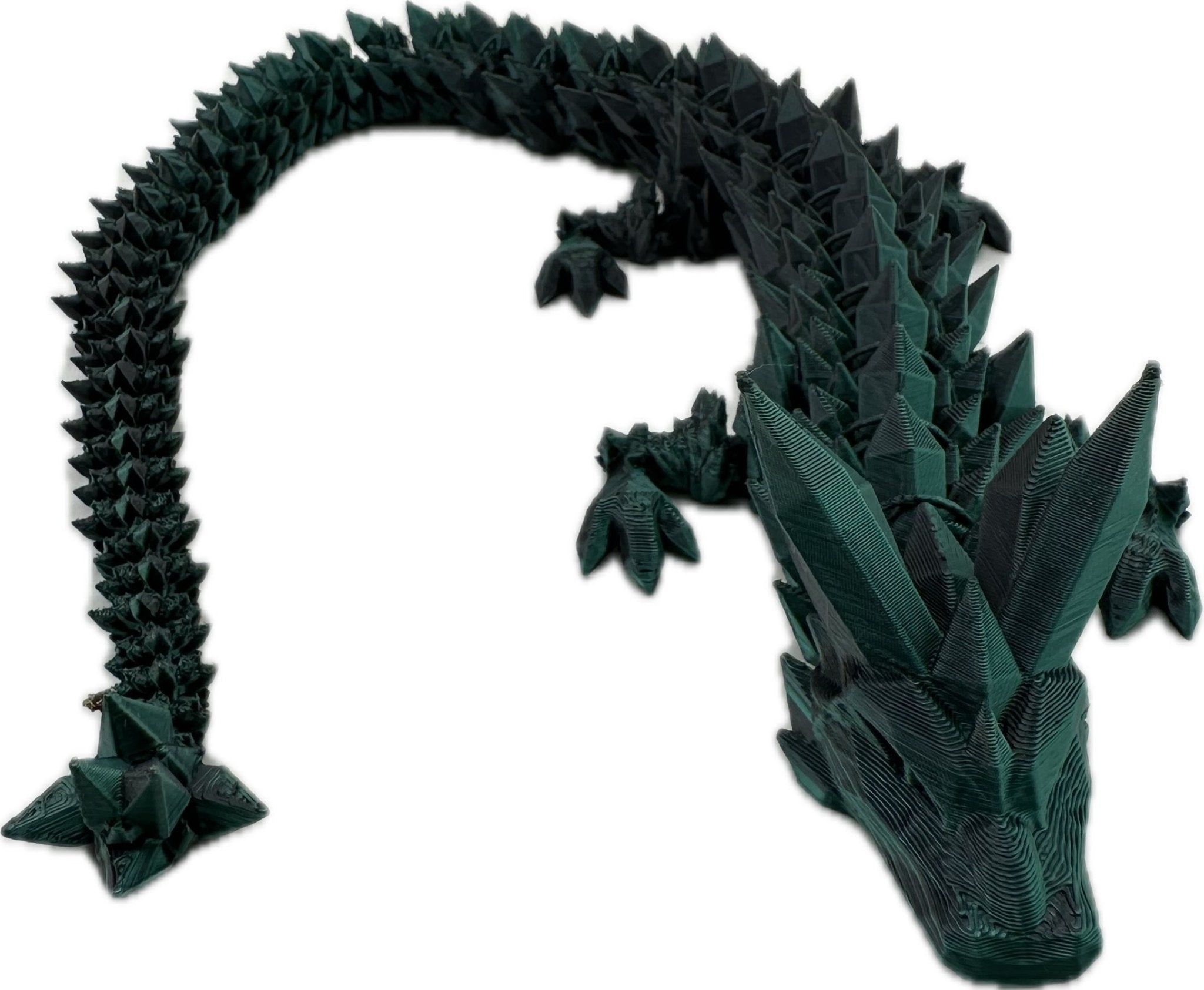 Crystal Dragon Fidget Toy - Articulated Crystal Dragon - 3D Printed Dr –  Acworth Alchemist