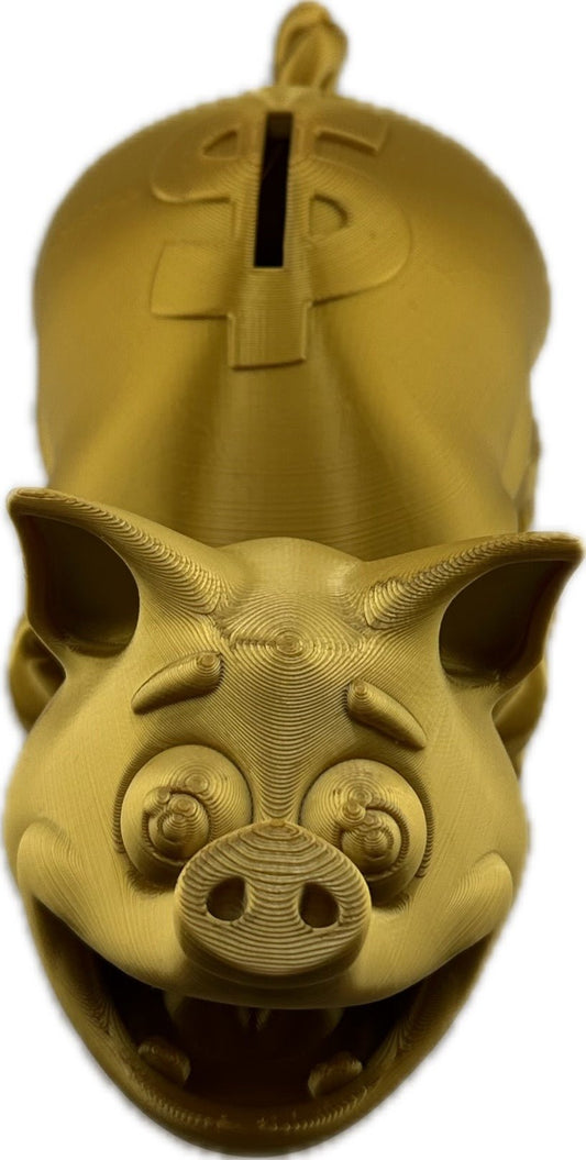 Piggy Bank - Articulated Piggy Bank - 3D Piggy Bank - Acworth Alchemist